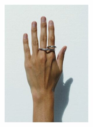 Charlotte Chesnais Ring Heart silber
