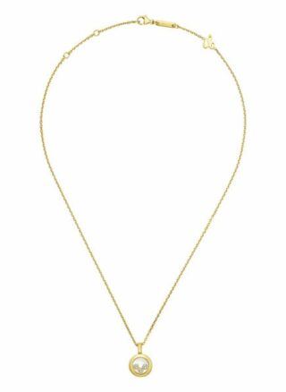 Chopard Anhänger Happy Diamonds Icons Anhänger Aus 18 Karat Gelbgold Und Diamanten gold
