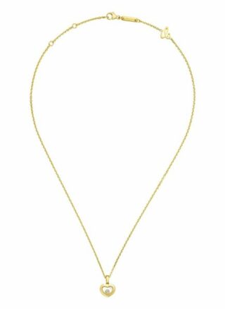 Chopard Anhänger Happy Diamonds Icons Anhänger Aus 18 Karat Gelbgold Und Diamanten gold