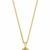 Chopard Anhänger Happy Diamonds Icons Anhänger Aus 18 Karat Gelbgold Und Diamanten gold
