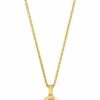 Chopard Anhänger Happy Diamonds Icons Anhänger Aus 18 Karat Gelbgold Und Diamanten gold
