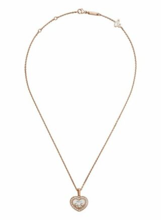 Chopard Anhänger Happy Diamonds Icons Anhänger Aus 18 Karat Roségold Und Diamanten rosegold