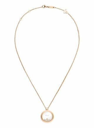 Chopard Anhänger Happy Diamonds Icons Anhänger Aus 18 Karat Roségold Und Diamanten rosegold