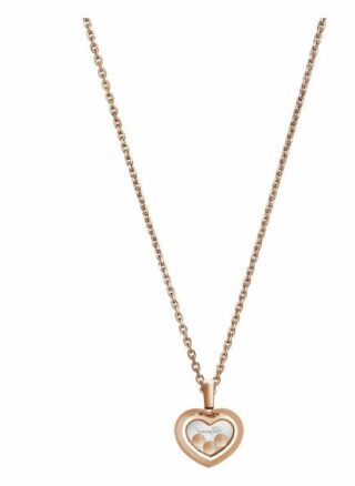 Chopard Anhänger Happy Diamonds Icons Anhänger Aus 18 Karat Roségold Und Diamanten rosegold