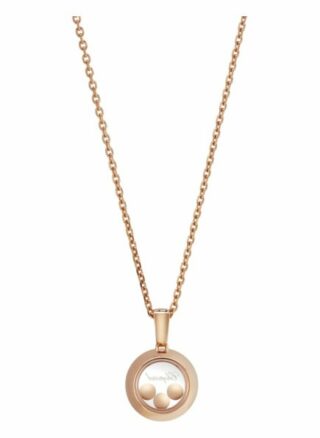 Chopard Anhänger Happy Diamonds Icons Anhänger Aus 18 Karat Roségold Und Diamanten rosegold