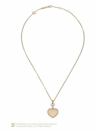 Chopard Anhänger Happy Hearts Golden Hearts Anhänger Aus 18 Karat Roségold Und Diamanten rosegold