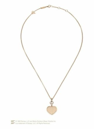 Chopard Anhänger Happy Hearts Golden Hearts Anhänger Aus 18 Karat Roségold Und Diamanten rosegold