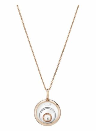 Chopard Anhänger Happy Spirit Anhänger Aus 18 Karat Weißgold, Aus 18 Karat Roségold Und Diamanten rosegold