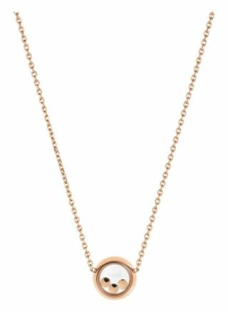 Chopard Halskette Happy Diamonds Icons Halskette Aus 18 Karat Roségold Und Diamanten rosegold
