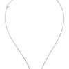 Chopard Halskette Happy Diamonds Icons Halskette Aus 18 Karat Weißgold Und Diamanten silber