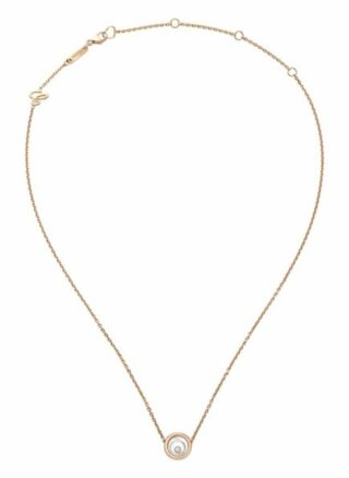 Chopard Halskette Happy Spirit Halskette Aus 18 Karat Roségold, Aus 18 Karat Weißgold Und Diamanten rosegold