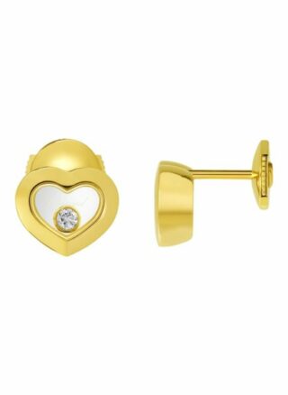 Chopard Ohrring Happy Diamonds Icons Ohrringe Aus 18 Karat Gelbgold Und Diamanten gold