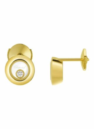 Chopard Ohrring Happy Diamonds Icons Ohrringe Aus 18 Karat Gelbgold Und Diamanten gold