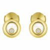 Chopard Ohrring Happy Diamonds Icons Ohrringe Aus 18 Karat Gelbgold Und Diamanten gold