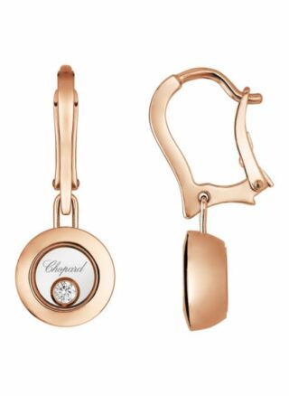 Chopard Ohrring Happy Diamonds Icons Ohrringe Aus 18 Karat Roségold Und Diamanten rosegold