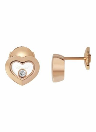 Chopard Ohrring Happy Diamonds Icons Ohrringe Aus 18 Karat Roségold Und Diamanten rosegold