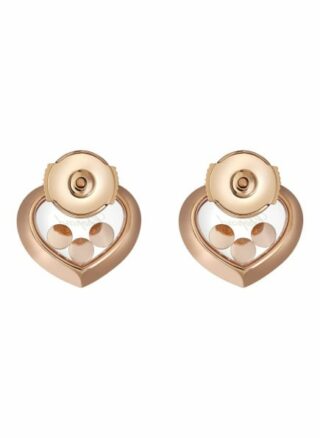 Chopard Ohrring Happy Diamonds Icons Ohrringe Aus 18 Karat Roségold Und Diamanten rosegold