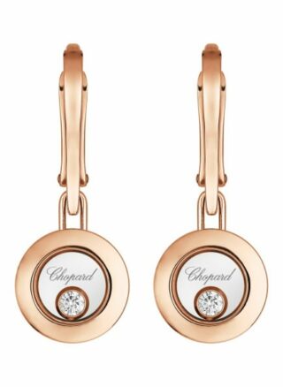 Chopard Ohrring Happy Diamonds Icons Ohrringe Aus 18 Karat Roségold Und Diamanten rosegold