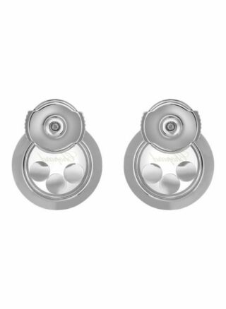 Chopard Ohrring Happy Diamonds Icons Ohrringe Aus 18 Karat Weißgold Und Diamanten silber