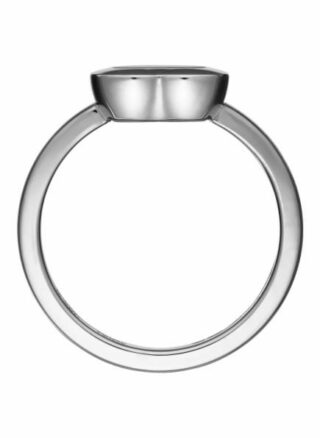 Chopard Ring Happy Diamonds Icons Ring Aus 18 Karat Weißgold Und Diamanten silber