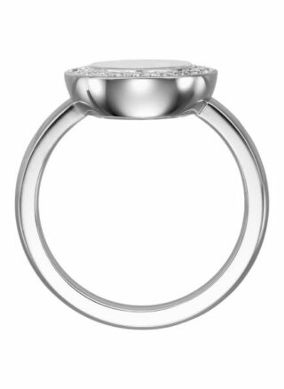Chopard Ring Happy Diamonds Icons Ring Aus 18 Karat Weißgold Und Diamanten silber