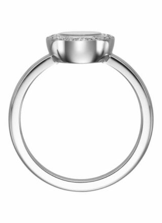 Chopard Ring Happy Diamonds Icons Ring Aus 18 Karat Weißgold Und Diamanten silber