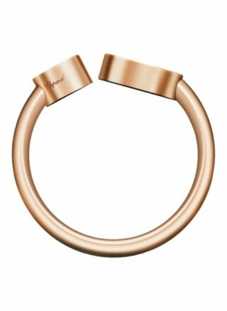Chopard Ring Happy Hearts Ring Aus 18 Karat Roségold, Diamanten Und Roter Stein rosegold