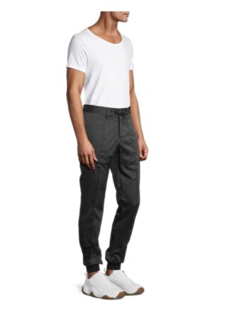 CHRISTOPHER BATES Business-Hose Herren, Schwarz