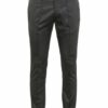 CHRISTOPHER BATES Business-Hose Herren, Schwarz