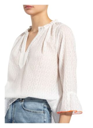 Cinque Blusenshirt Cipaciano Mit 3/4-Arm weiss