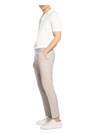Cinque Leinenchino Cijuli Im Jogging-Stil Slim Fit beige