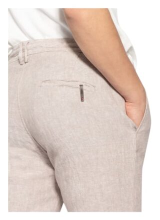 Cinque Leinenchino Cijuli Im Jogging-Stil Slim Fit beige