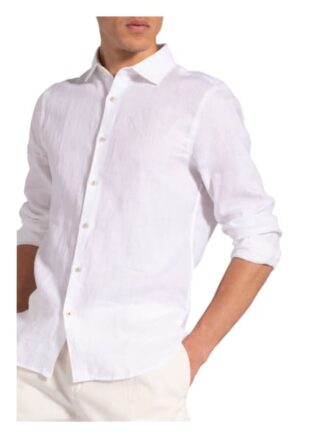 Cinque Leinenhemd Cisteve Slim Fit weiss