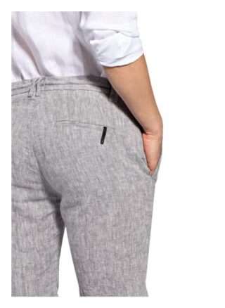 Cinque Leinenshorts Cijuno grau