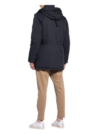 Cinque Parka Cikodiak Mit Kunstpelzbesatz blau