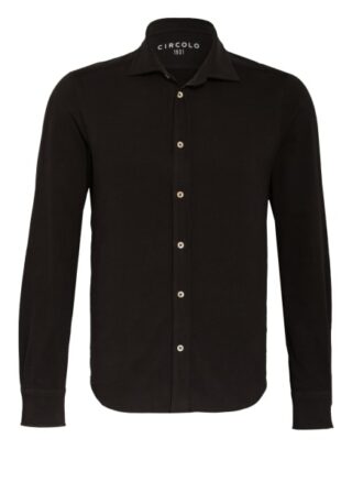 Circolo 1901 Hemd Slim Fit schwarz