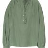 Claudie Pierlot Bluse Baki gruen