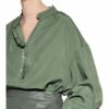 Claudie Pierlot Bluse Baki gruen