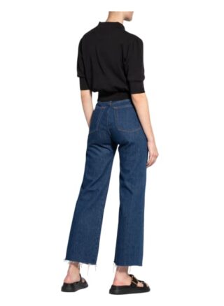 Claudie Pierlot Cropped-Strickshirt Minima schwarz