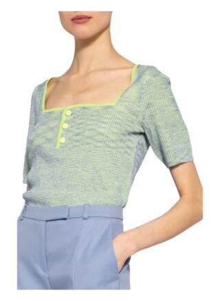Claudie Pierlot Kurzarm-Pullover Mohi Mit Glitzergarn gruen
