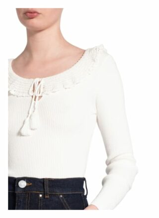 Claudie Pierlot Pullover Mousse weiss