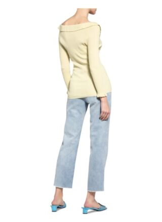 Claudie Pierlot Pullover Mygold Mit Glitzergarn weiss