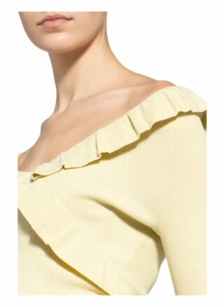 Claudie Pierlot Pullover Mygold Mit Glitzergarn weiss