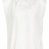 Claudie Pierlot Seidentop Bamboleo weiss