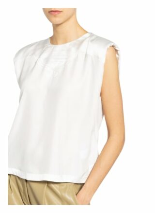 Claudie Pierlot Seidentop Bamboleo weiss