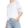 Claudie Pierlot Shirt Tamia Mit 3/4-Arm weiss