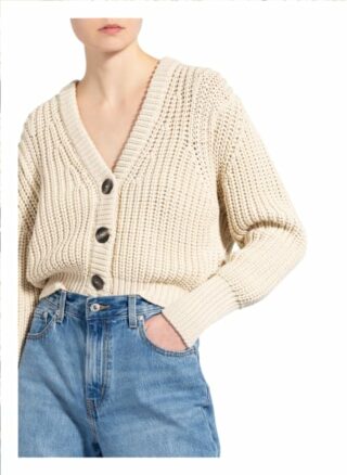 Claudie Pierlot Strickjacke Machine weiss