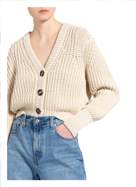 Claudie Pierlot Strickjacke Machine weiss Claudie Pierlot Strickjacke Machine weiss