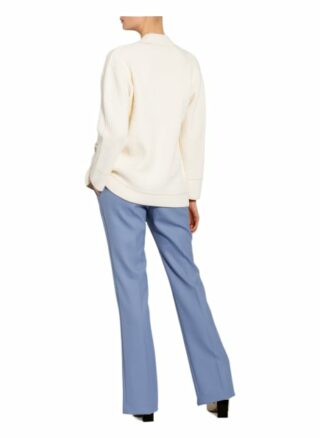 Claudie Pierlot Strickjacke Maxiklas weiss