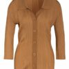 Claudie Pierlot Strickjacke Meri Mit 3/4-Arm beige